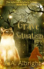 Book cover for "A Grave Situation" by AA Albright