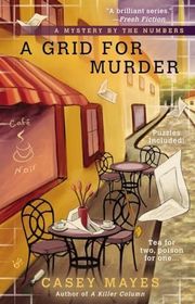 Book cover for "A Grid for Murder" by Tim Myers