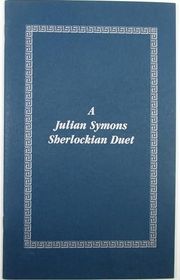 Julian Symons book cover