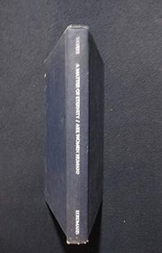 Book cover for "A Matter of Eternity" by Dorothy L. Sayers