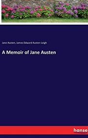 Book cover for "A Memoir of Jane Austen" by Jane Austen