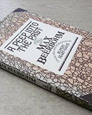 Book cover for "A Peep into the Past" by Max Beerbohm