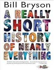 Book cover for "A Really Short History of Nearly Everything" by Bill Bryson