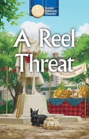 Book cover for "A Reel Threat" by Gayle Roper