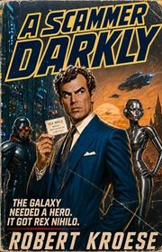 Book cover for "A Scammer Darkly"