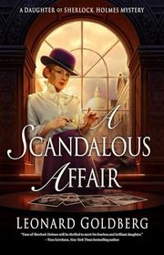 Book cover for "A Scandalous Affair" by Leonard Goldberg