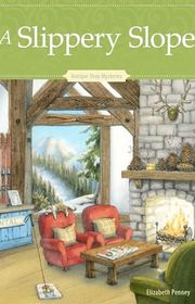 Book cover for "A Slippery Slope" by Elizabeth Penney
