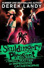 Skulduggery Pleasant book cover