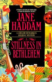 Book cover for "A Stillness in Bethlehem" by Jane Haddam