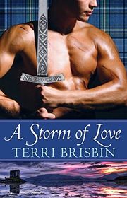 Book cover for "A Storm of Love" by Terri Brisbin