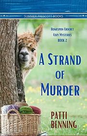 Book cover for "A Strand of Murder" by Patti Benning