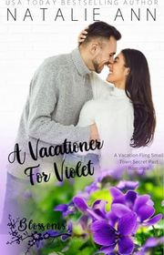 Book cover for "A Vacationer For Violet" by Natalie Ann