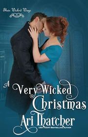 Book cover for "A Very Wicked Christmas" by Aileen Fish