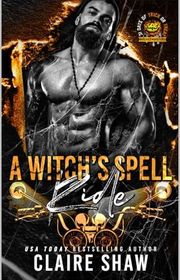 Book cover for "A Witchy Spell Ride" by Claire Shaw