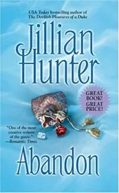 Book cover for "Abandon" by Jillian Hunter