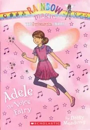 Book cover for "Adele the Voice Fairy" by Daisy Meadows