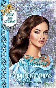 Book cover for "Adeline" by Caroline Clemmons