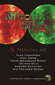 Book cover for "AfroSFv2" by Tade Thompson