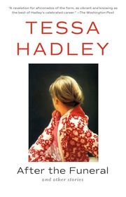 Tessa Hadley book cover