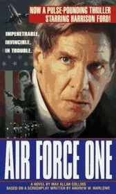 Book cover for "Air Force One" by Max Allan Collins