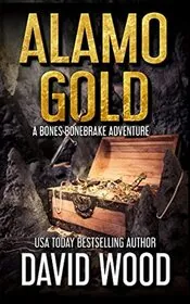 Book cover for "Alamo Gold" by David Wood