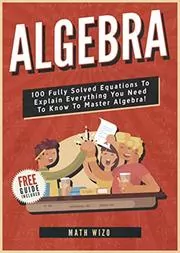Book cover for "Algebra" by Math Wizo
