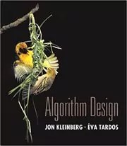 Book cover for "Algorithm Design" by Jon Kleinberg