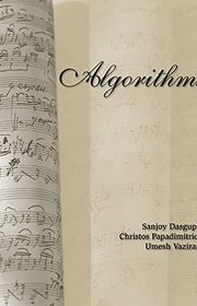 Book cover for "Algorithms" by Sanjoy Dasgupta, Christos H. Papadimitriou, and Umesh V. Vazirani