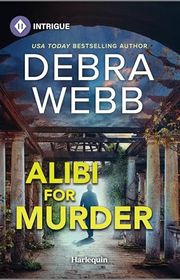 Book cover for "Alibi for Murder" by Debra Webb