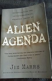 Book cover for "Alien Agenda" by Jim Marrs