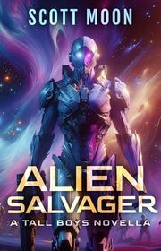 Book cover for "Alien Salvager" by Scott Moon