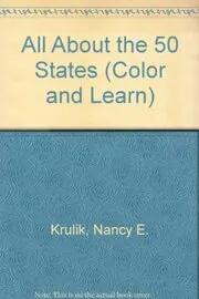 Book cover for "All About the 50 States" by Nancy Krulik