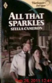 Book cover for "All That Sparkles" by Stella Cameron