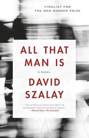 David Szalay book cover