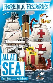 Book cover for "All at Sea" by Terry Deary