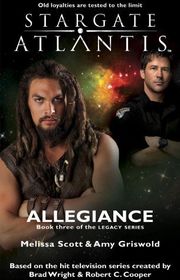 Book cover for "Allegiance" by Melissa Scott