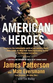 Book cover for "American Heroes" by James Patterson