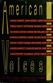 Book cover for "American Voices"