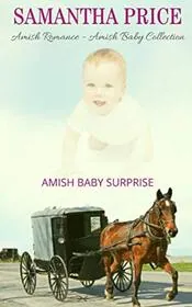 Book cover for "Amish Baby Surprise" by Samantha Price