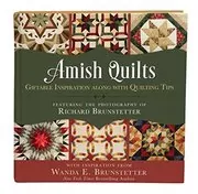 Book cover for "Amish Quilts" by Wanda E Brunstetter