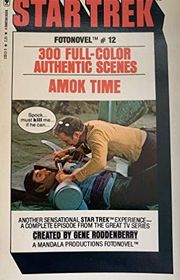Book cover for "Amok Time" by Theodore Sturgeon