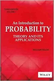 Book cover for "An Introduction to Probability Theory and Its Applications" by William Feller