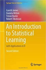 Book cover for "An Introduction to Statistical Learning" by Daniela Witten