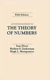 Book cover for "An Introduction to the Theory of Numbers" by Ivan Niven