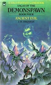 Book cover for "Ancient Evil" by JH Brennan
