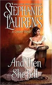 Book cover for "And Then She Fell" by Stephanie Laurens
