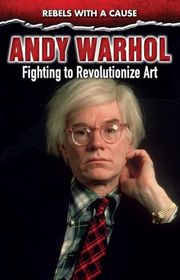Book cover for "Andy Warhol" by Edward Willett
