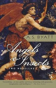 Book cover for "Angels and Insects" by AS Byatt