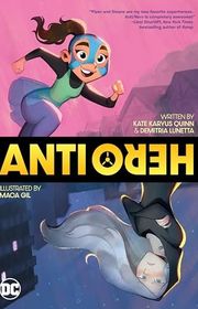 Book cover for "Anti/Hero" by Demitria Lunetta