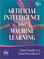 Book cover for "Artifical Intelligence and Machine Learning" by Vinod Chandra